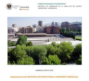 Propuesta Ordenación Sector Este - Campus Fuentenueva